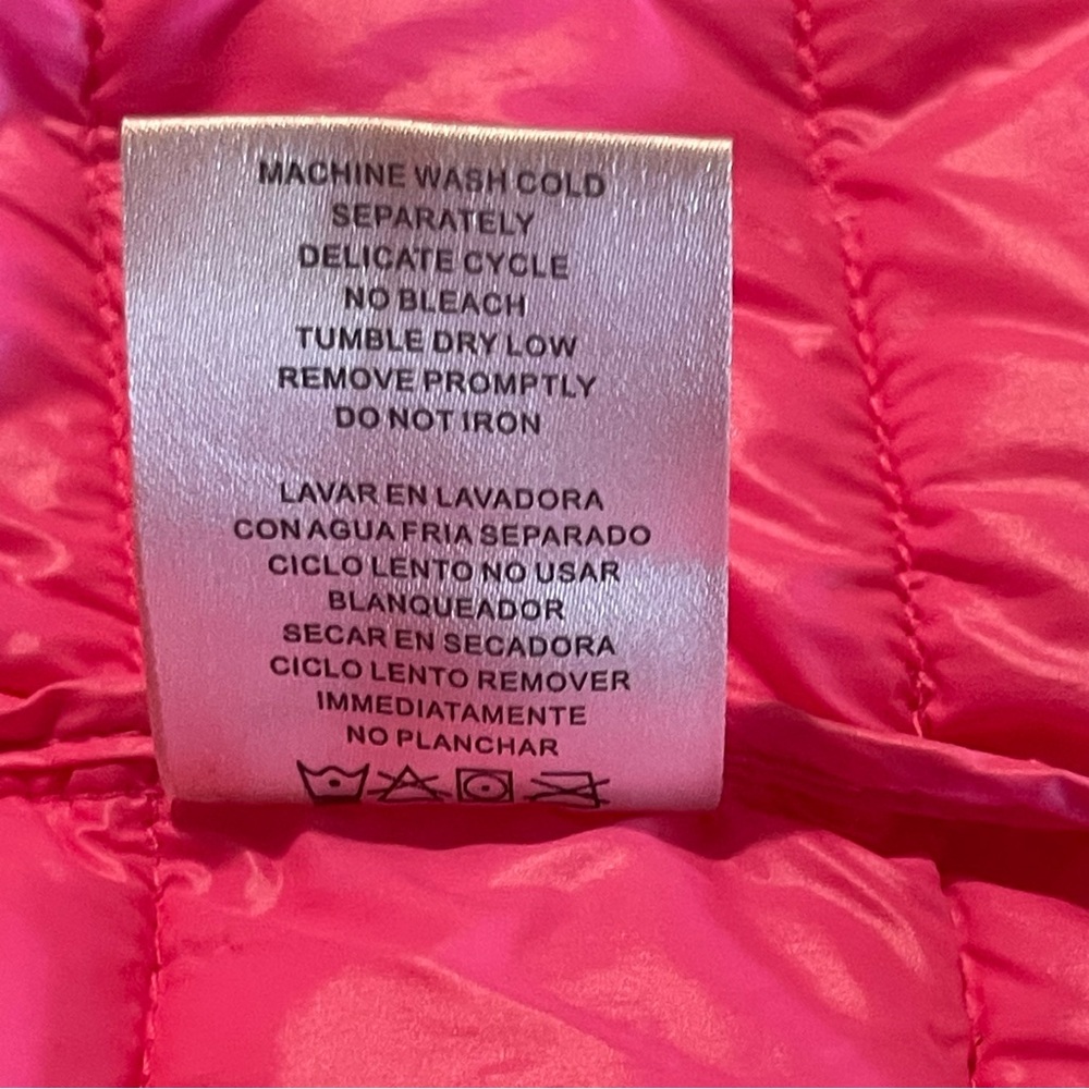 Roper Kids Pink Puffer Jacket - Picture 5 of 8